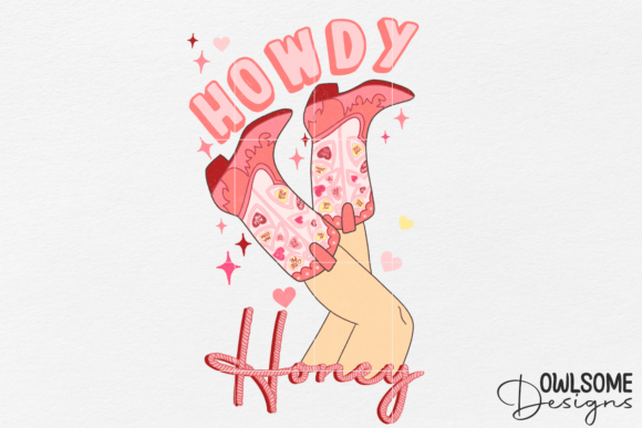 Download Howdy Honey Cowgirl Valentine PNG - Cowgirl valentine Collection