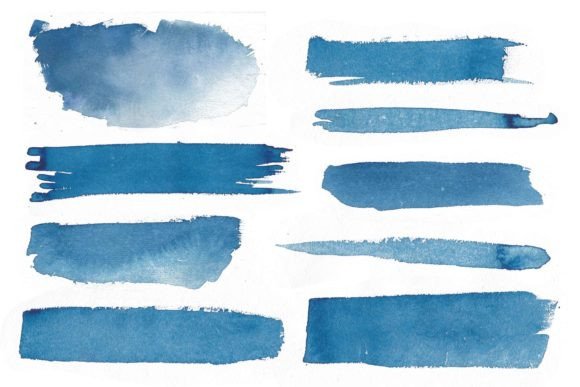 Download Blue Watercolor Texture - Blue Collection