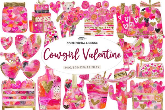 Download Cowgirl Valentine Clipart - Cowgirl valentine Collection