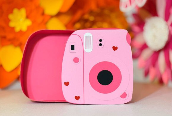 Download Camera Shaped Box, Candy Holder - Premium Resources